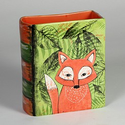 Foxy Book Vase