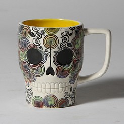 Stylized Skull Mug