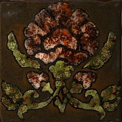 Flower Stencil Tile