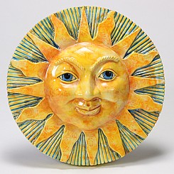 Sun Face Plaque (E)