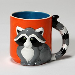 Simple Raccoon Mug