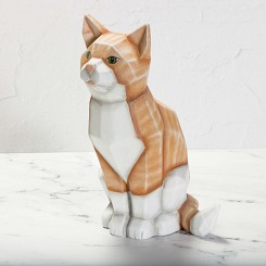 Acrylic Faceted Cat