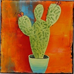 Cool Colorful Cactus