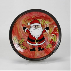 Santa Stoneware Marbli...