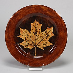 Fall Leaf Elements Plate