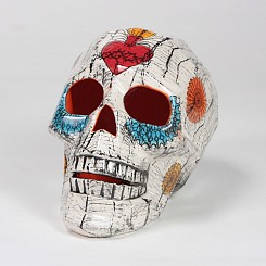 Festive Faceted Skull
