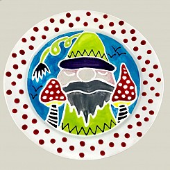 Mr. Gnome Plate