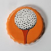 Golfer's Xmas Ornament