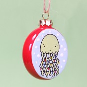 3” Jellyfish Ornament