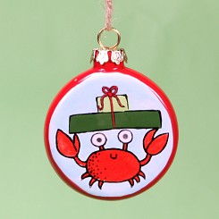 3" Crab Ornament ..