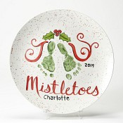 Mistletoes Plate