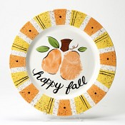 Happy Fall Bumkin Plate