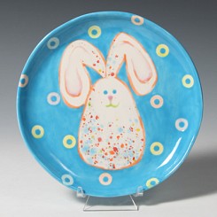 Spotted Bunny Plate