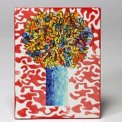 Stamped Flower Vase - R…