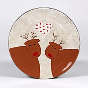 Stitched Holiday Plates
