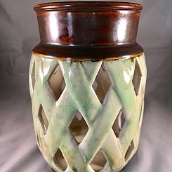 Blended Stoneware lantern (S)