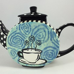 Teacup on a Teapot