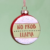 3” No Prob Llama Ornament