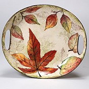 Autumn Leaves Platter