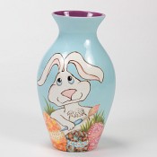 Comical Easter Bunny Vase