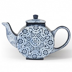 Doily Teapot