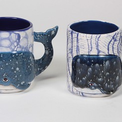 Crystal Whale Mugs