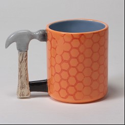 Honeycomb Hammer Mug