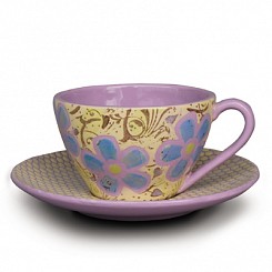 Lavender Cup & Sau…