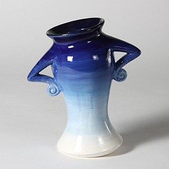 Ombre Blue Vase