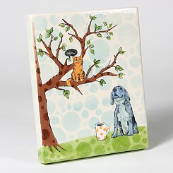Cat in Tree Canvas
