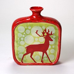 Reindeer Vase