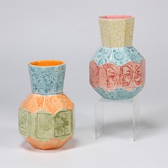 Faceted Vases in S…