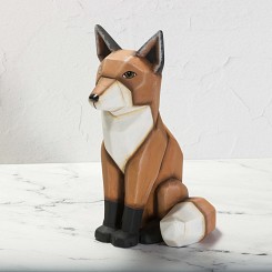 Acrylic Faceted Fox