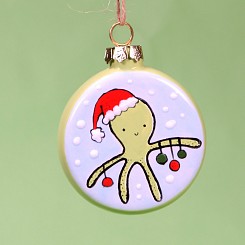 3" Octopus Ornament ..