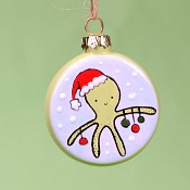 3" Octopus Ornament