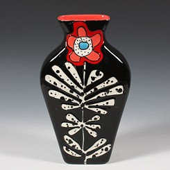 Ink Spotted Vase