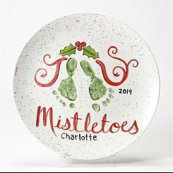 Mistletoes Plate