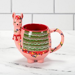 Holiday Llama Mug