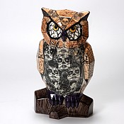 Scary Faceted Owl