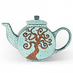 Accented Teapot