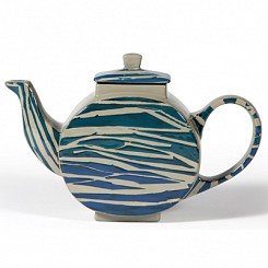 Blue Tiger Teapot