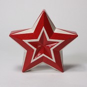 Faceted Star with Star Dust