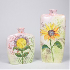 Springtime Envelope Vases