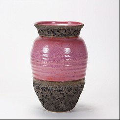 Dark Magma Vase